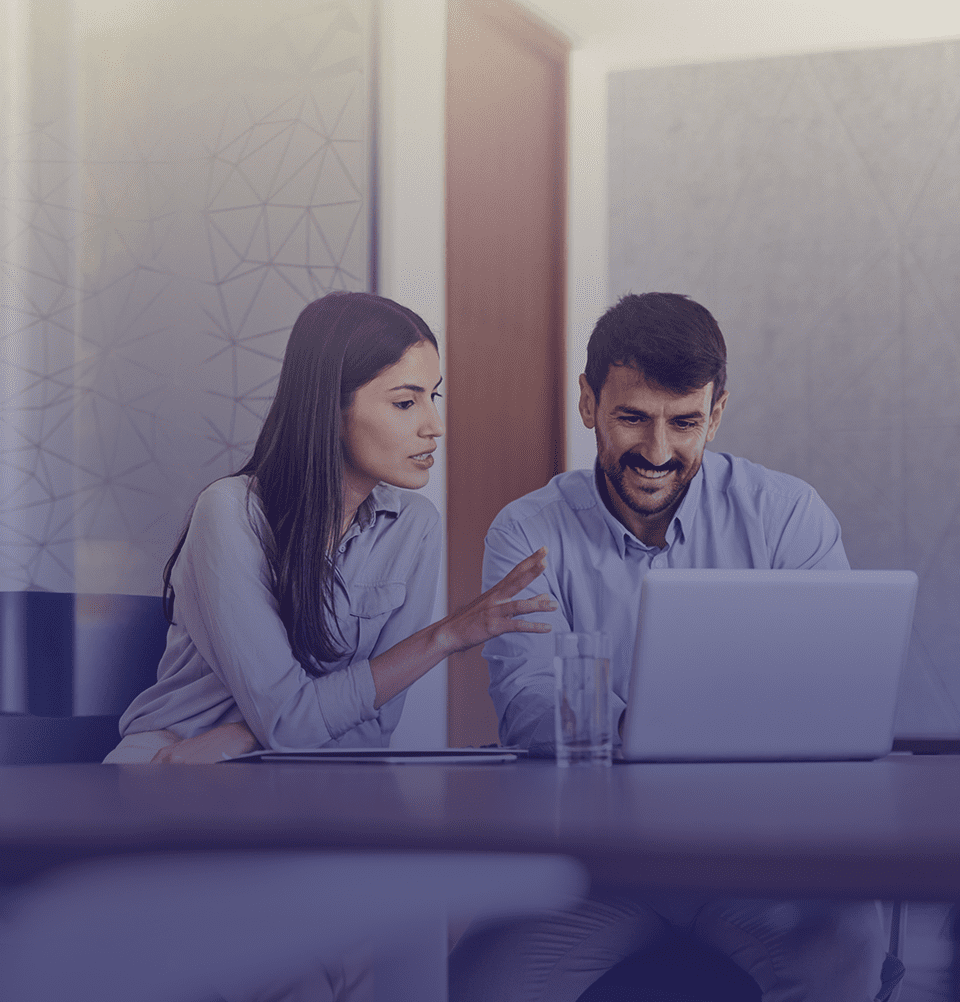 Business meeting in modern office